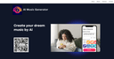 AIソングジェネレーター音楽メーカー